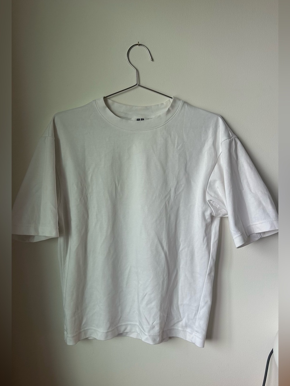 Classic White Crew Neck T-Shirt